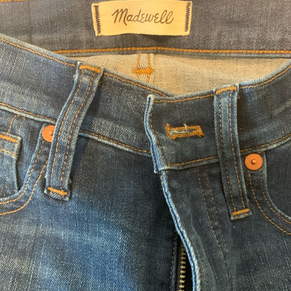 Madewell high rise skinny jeans